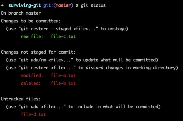 Git status